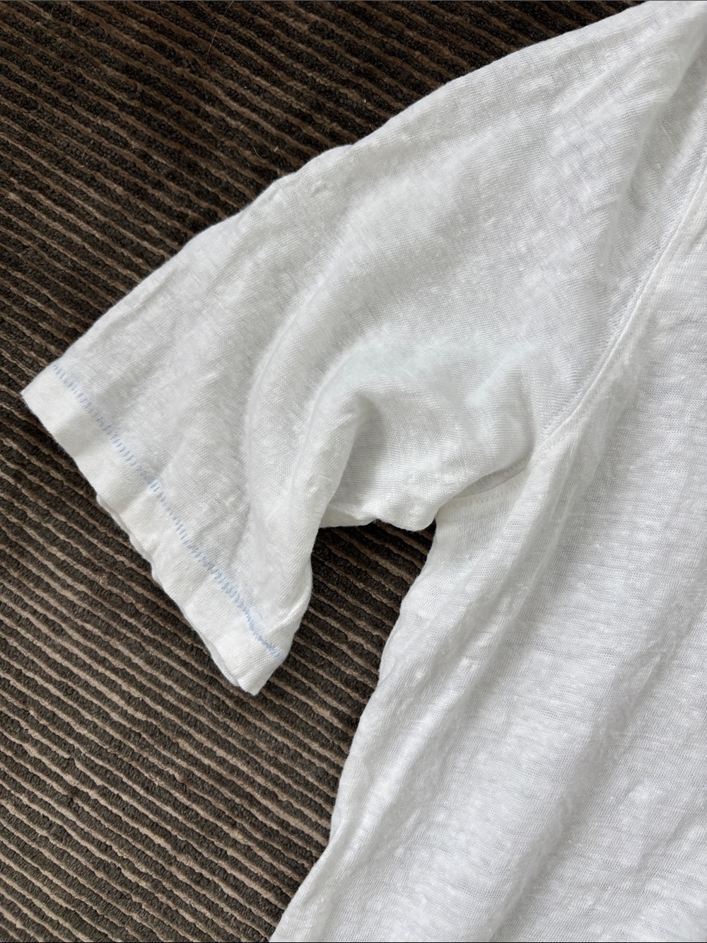 WRAP Linen Top - Picture 3 of 5